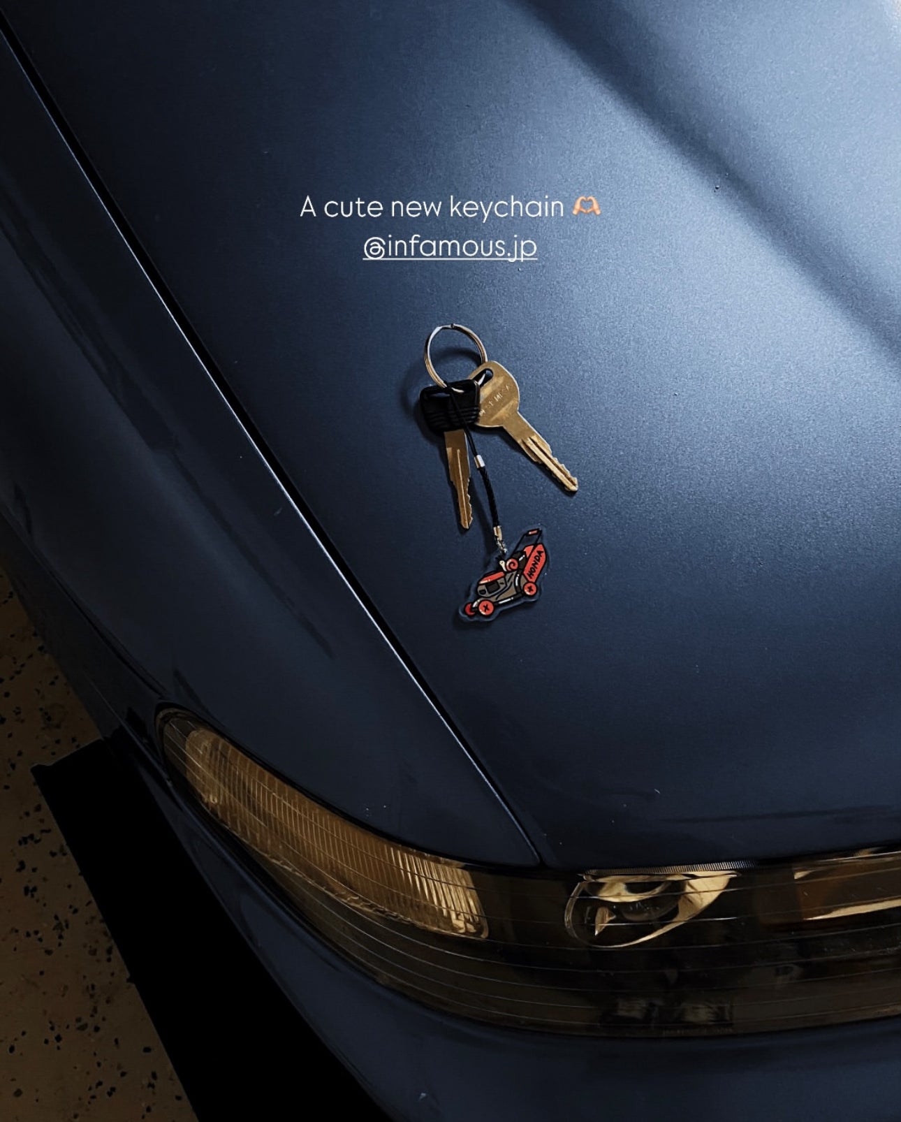 Hondamower Keychain