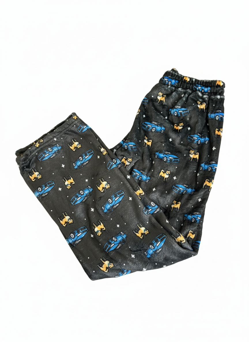 Blue Shiba Skyline R34 Pajama Pants