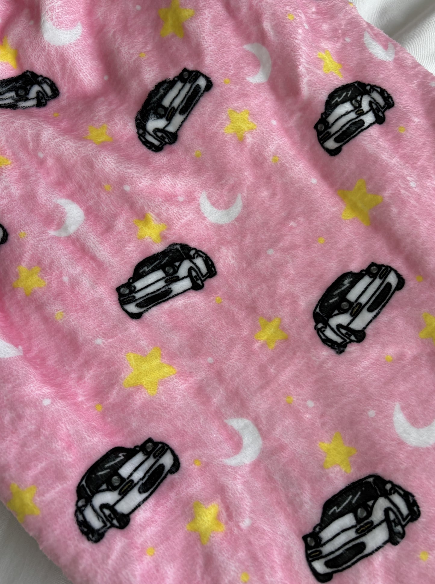 Pink Starry Miata Pajama Pants