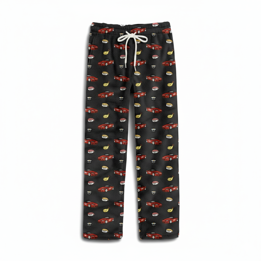 Black Sushi S2000 Pajama Pants