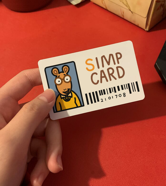 Actual Simp Card