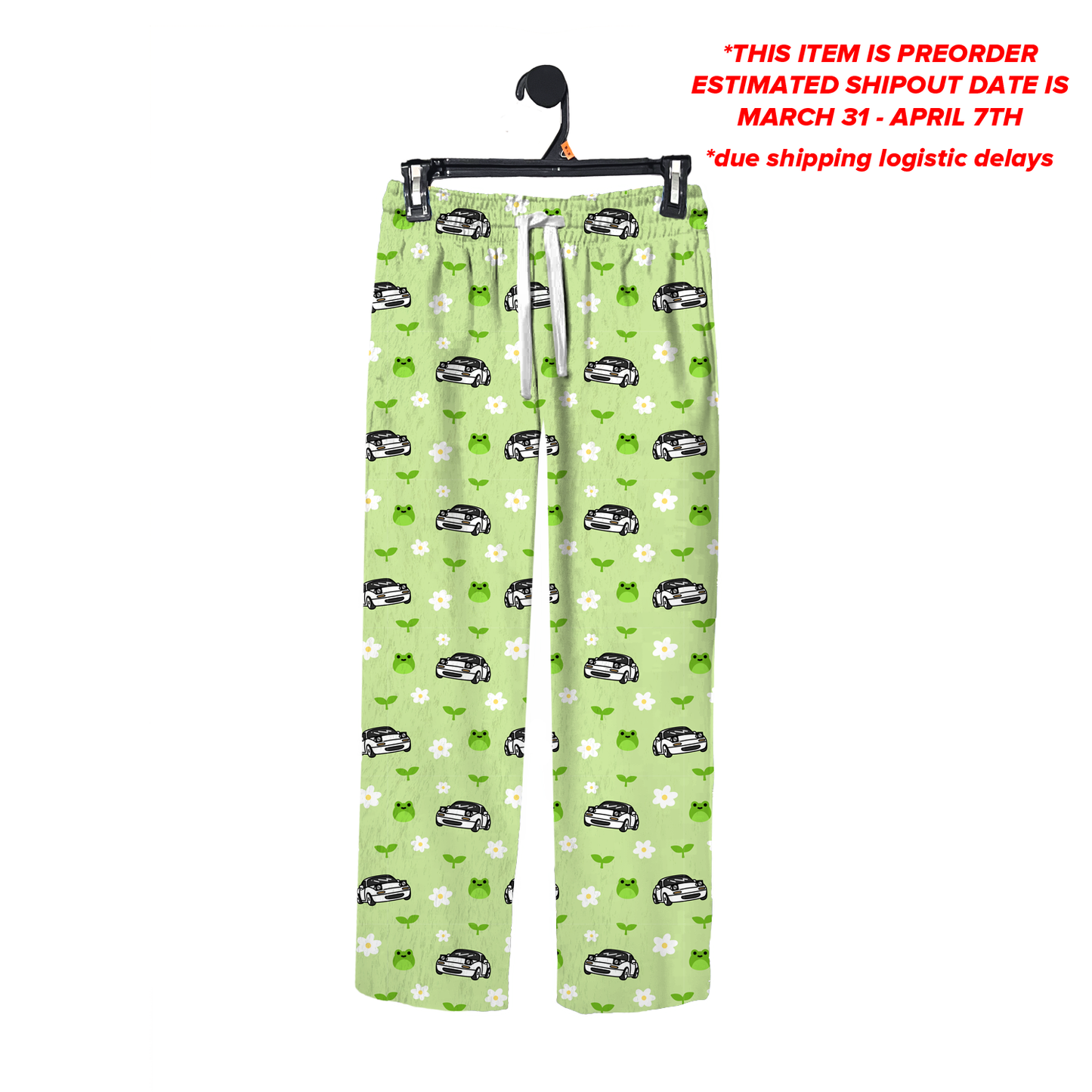 Froggy Miata Pajama Pants