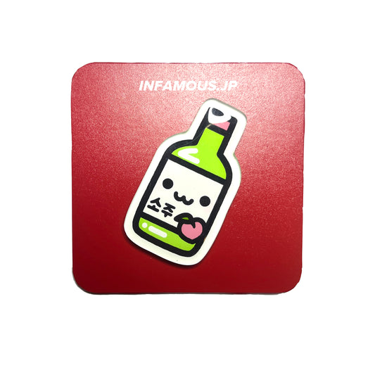 Peach Soju Magnet
