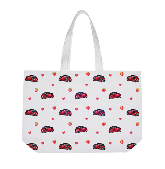 Strawberry Miata Totebag